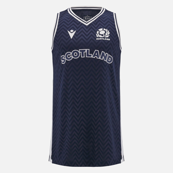 Canotta da basket da rugby Macron Scotland da uomo