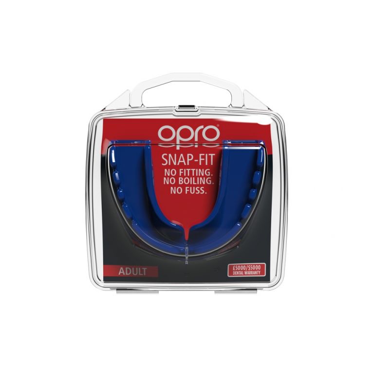 Protège-dents OPRO Snap-Fit Adultes Bleu