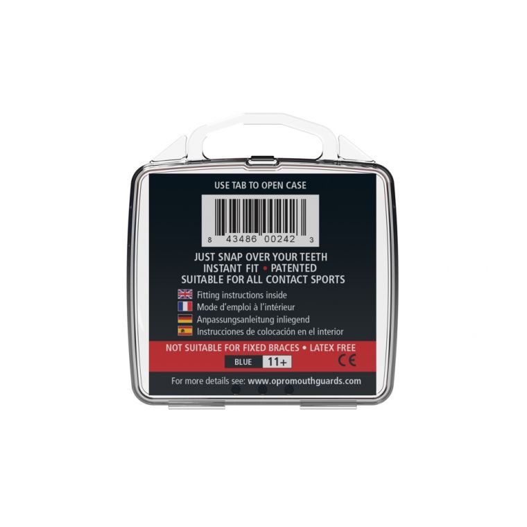 Protège-dents OPRO Snap-Fit Adultes Bleu