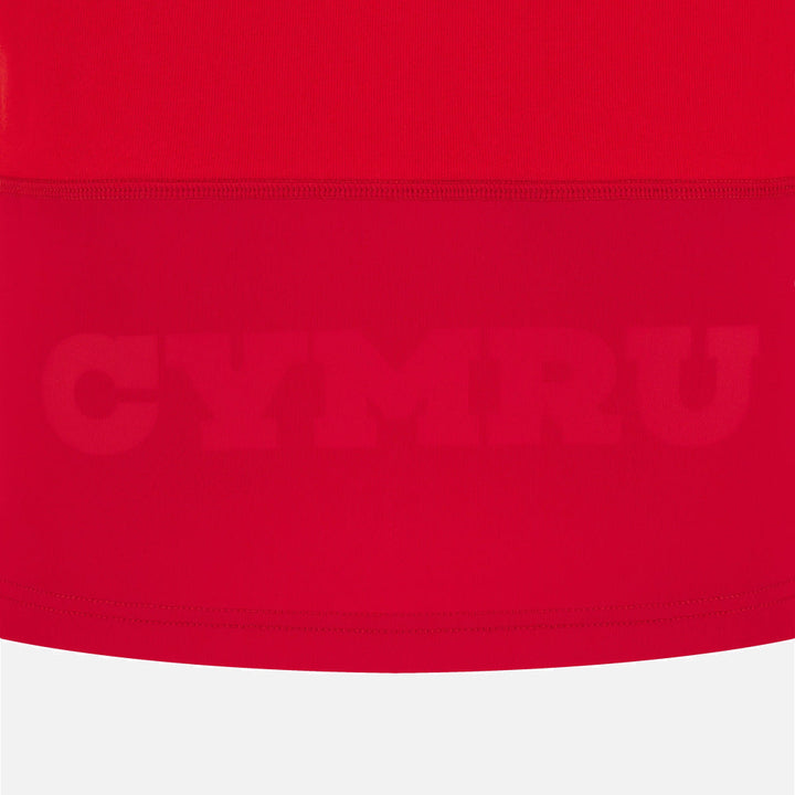 Macron Wales Rugby Home Long Sleeve Cotton Shirt