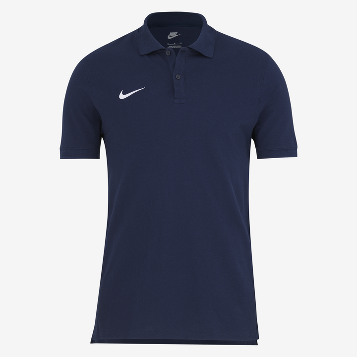 Polo da uomo Nike Team Cotton Blu Navy