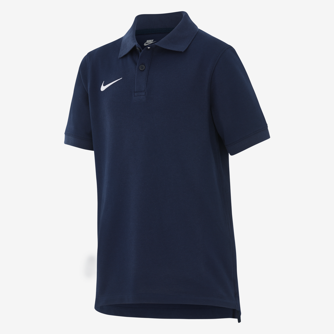 Polo Nike Team Katoenen Enfants Marine