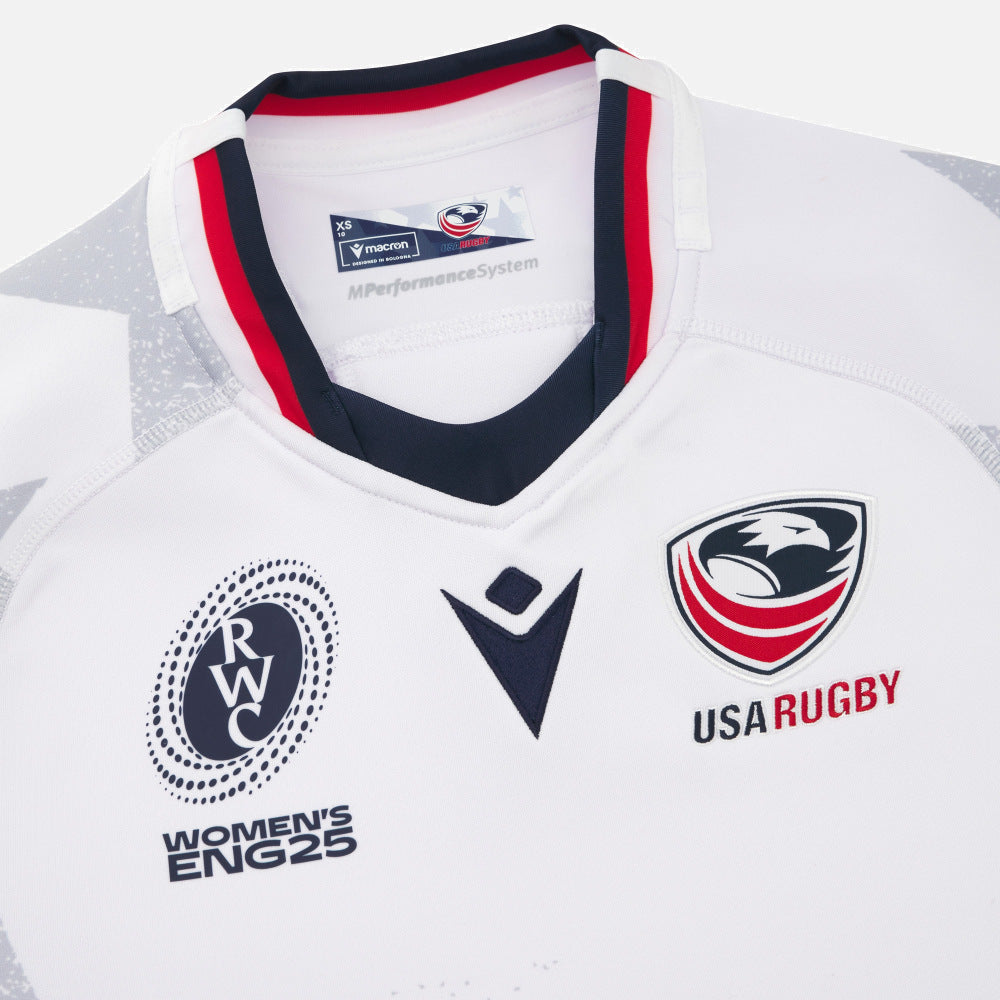 Maillot extérieur Macron WRWC 2025 USA Rugby Femme