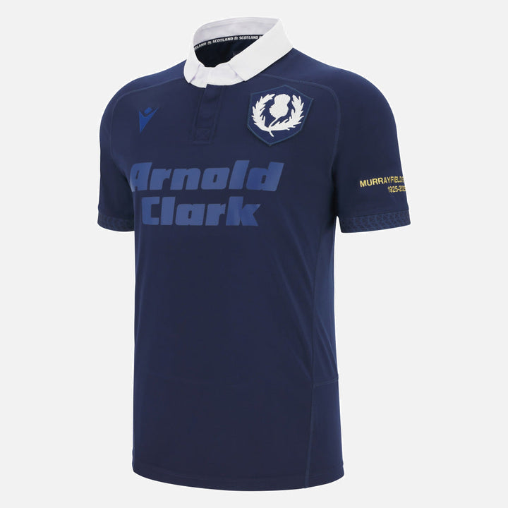 Maillot Macron Scotland Rugby Murrayfield 100 Réplique Homme 