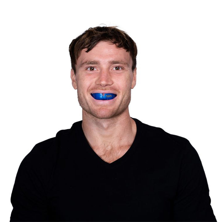Protège-dents OPRO Gold Ultra Fit Bleu/Blanc