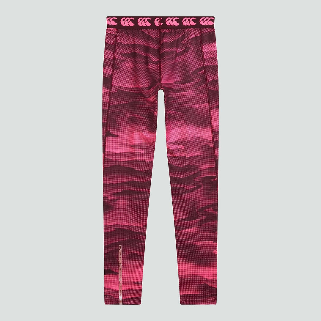 Leggings Imprimés VapoDri pour Femmes Rose