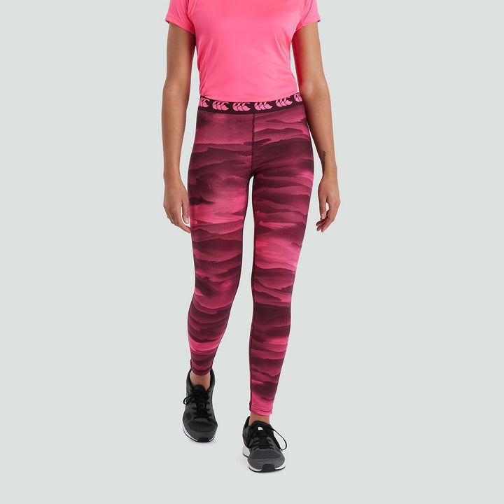 Leggings Imprimés VapoDri pour Femmes Rose