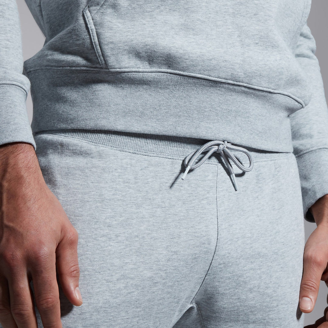 Pantalon à revers fuselés en polaire Canterbury gris