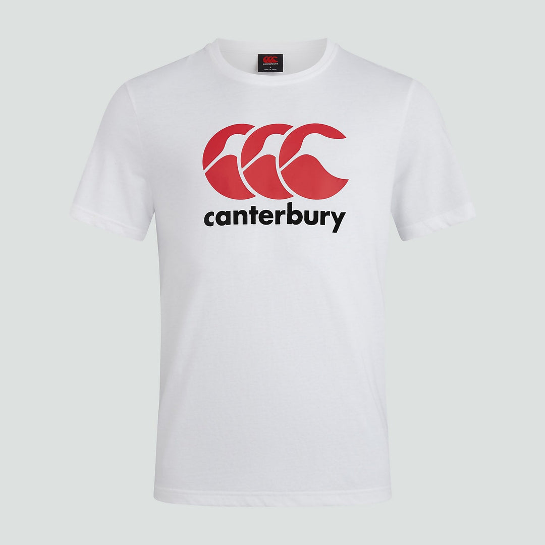 T-shirt à Logo Canterbury pour Hommes Blanc