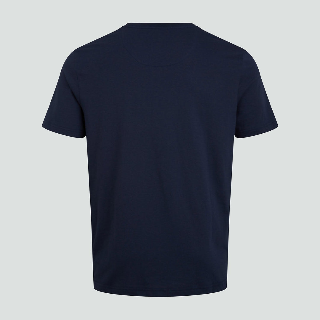 T-shirt Logo Canterbury pour Hommes en Bleu Marine