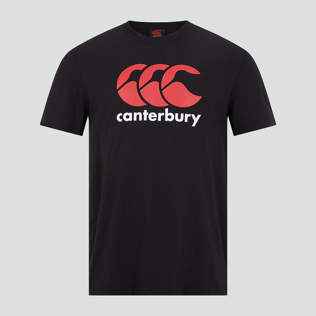 T-shirt Logo Canterbury pour Hommes Noir