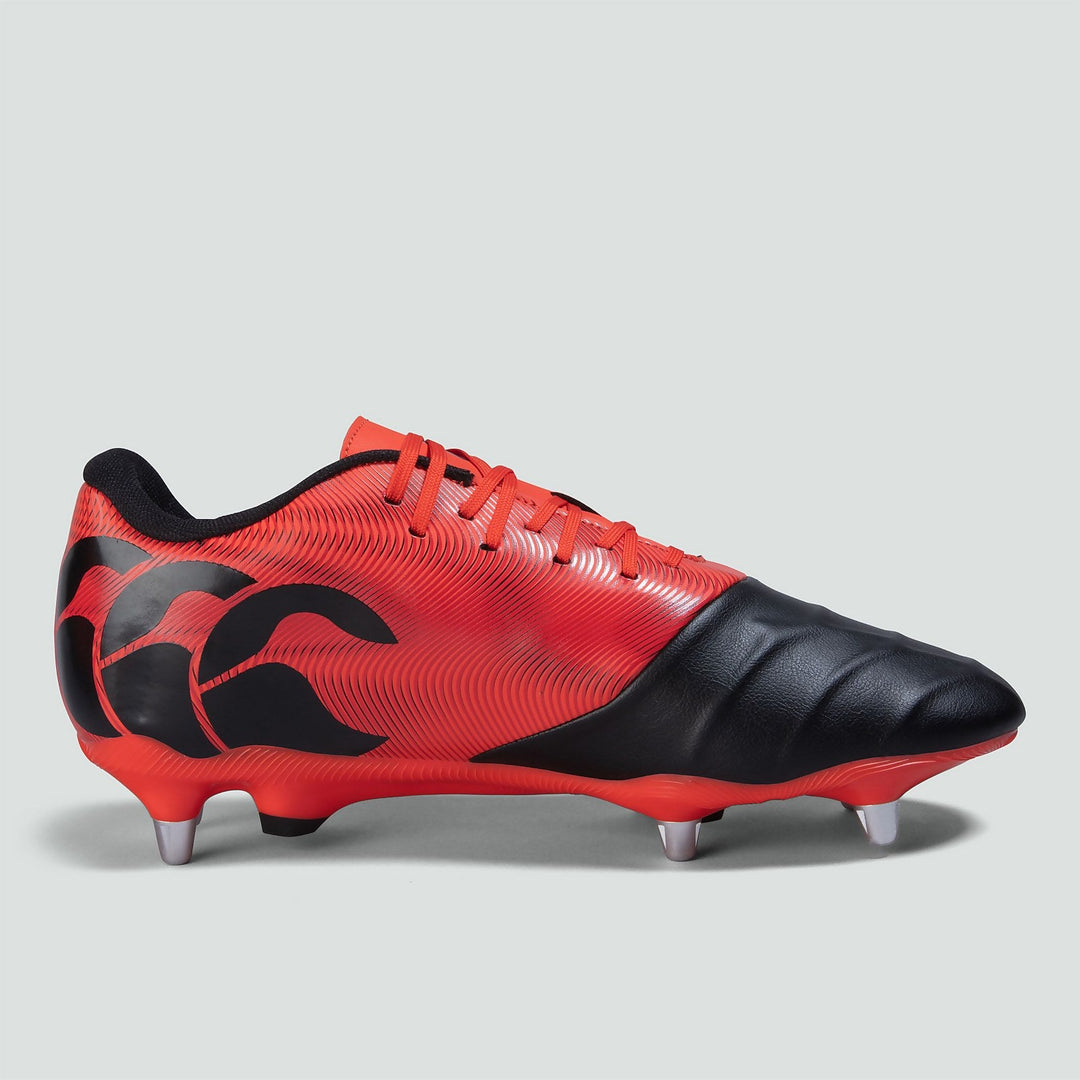 Chaussures de Rugby Canterbury Phoenix Genesis Team SG Oxy Fire/Noir