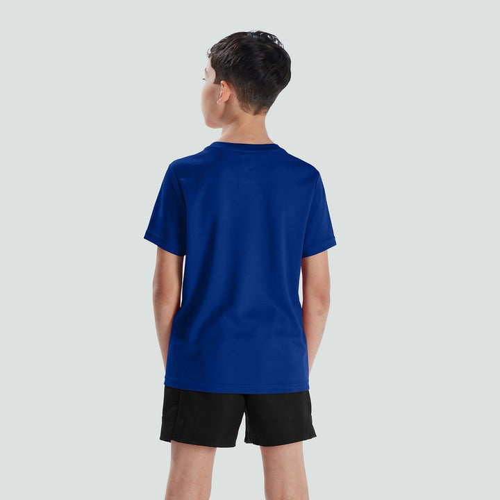 T-shirt Junior Unisexe Club Dry Bleu Canterbury