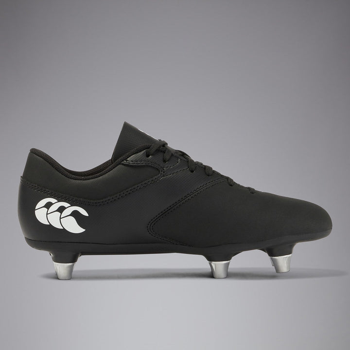 Chaussures de Rugby Canterbury Phoenix Raze Junior SG Noir/Blanc