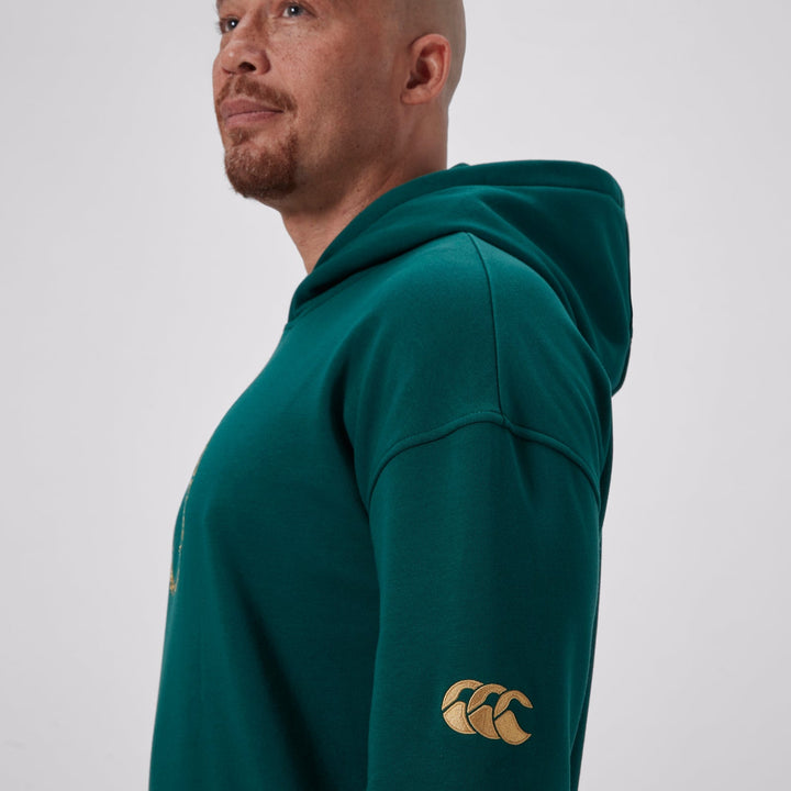 Hoodie Rugby Homme Canterbury Irlande 150e Anniversaire Vert