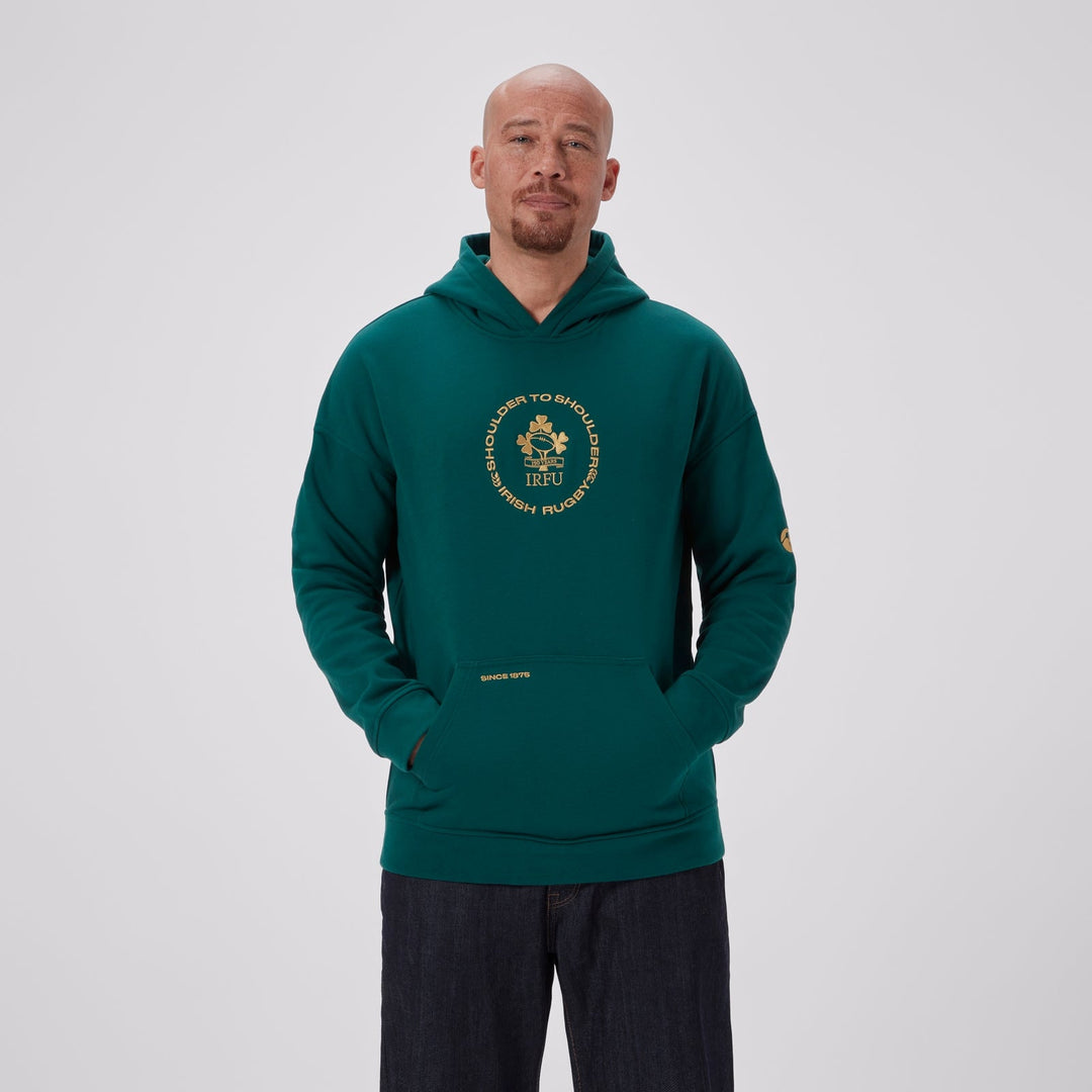 Hoodie Rugby Homme Canterbury Irlande 150e Anniversaire Vert