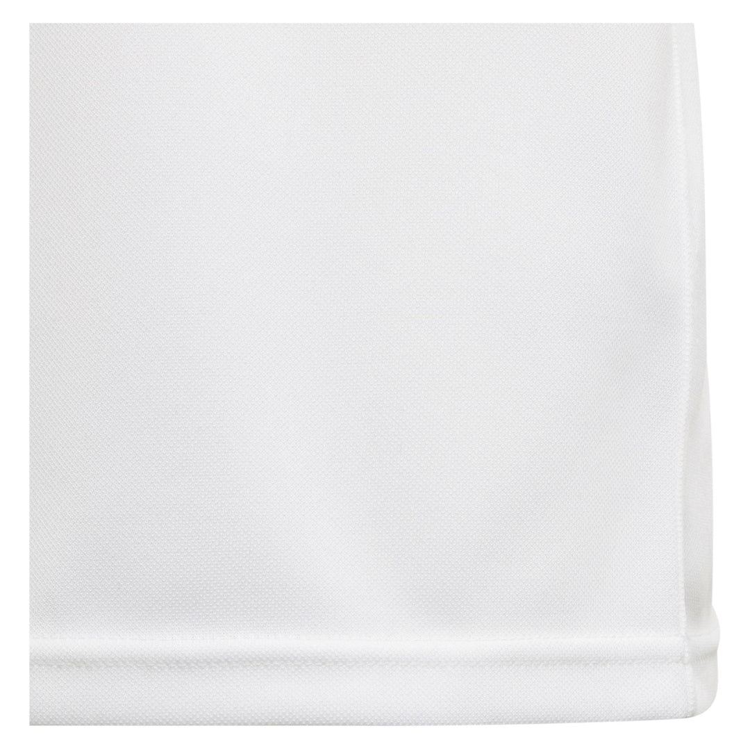 Maglia da rugby Adidas 3-Stripes per bambini bianca