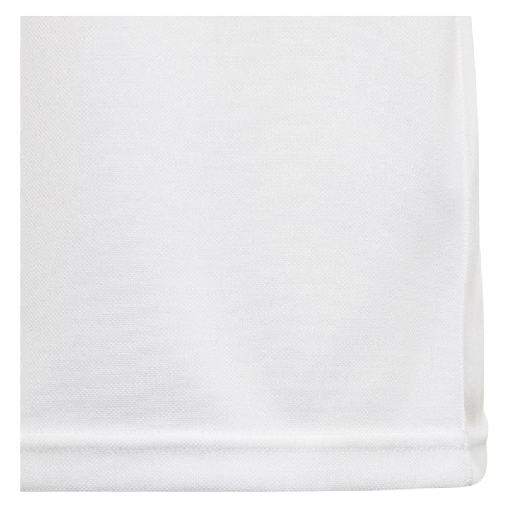 Maglia da rugby Adidas 3-Stripes per bambini bianca