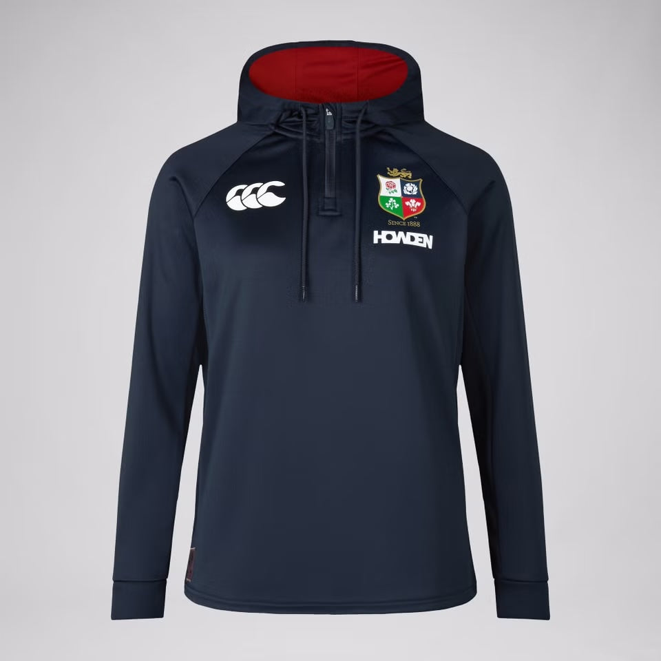 Canterbury British & Irish Lions 1/4 Zip Hoodie Women