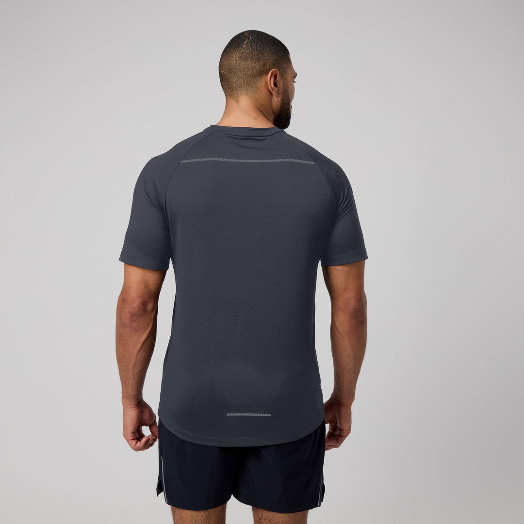 T-shirt d'entraînement Canterbury Tempo+ pour homme, bleu marine