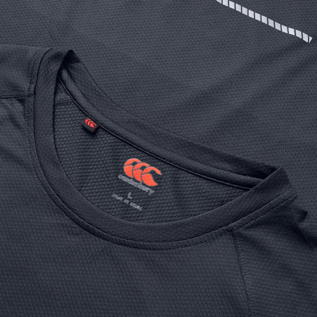T-shirt d'entraînement Canterbury Tempo+ pour homme, bleu marine