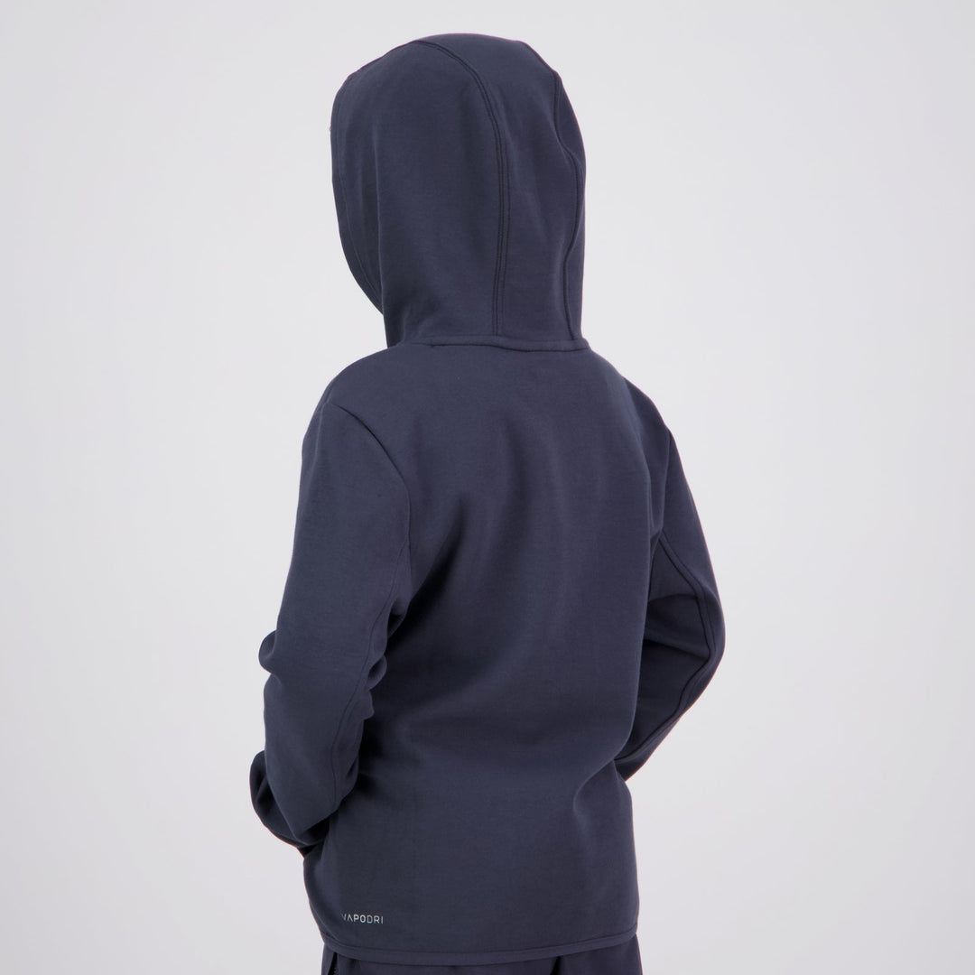 Felpa con cappuccio unisex Canterbury Junior Tempo blu navy 