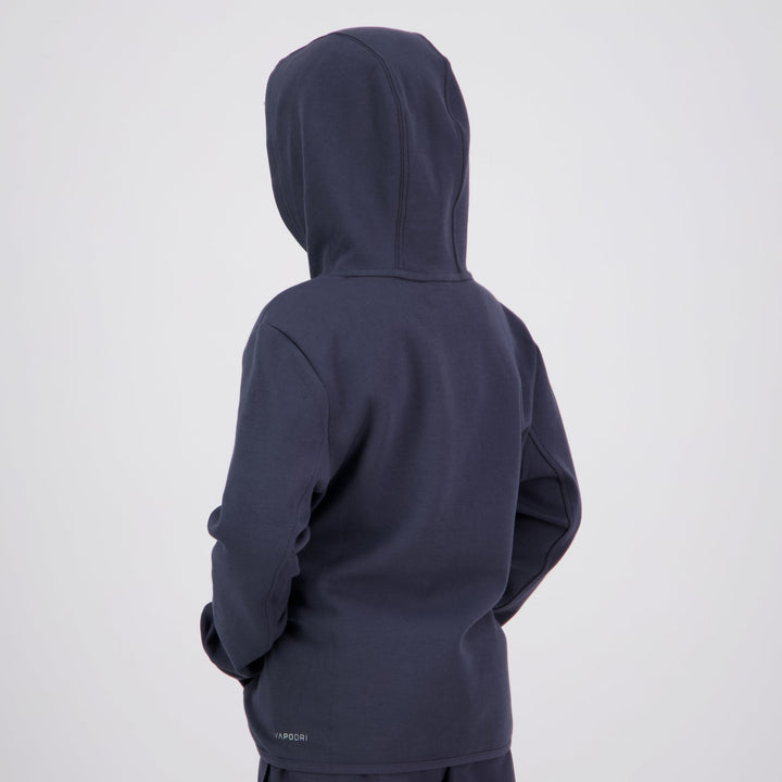 Felpa con cappuccio unisex Canterbury Junior Tempo blu navy 