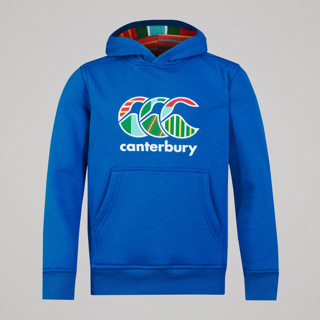 Sweat à capuche unisexe Canterbury Junior Uglies bleu 