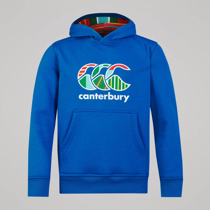Sweat à capuche unisexe Canterbury Junior Uglies bleu 