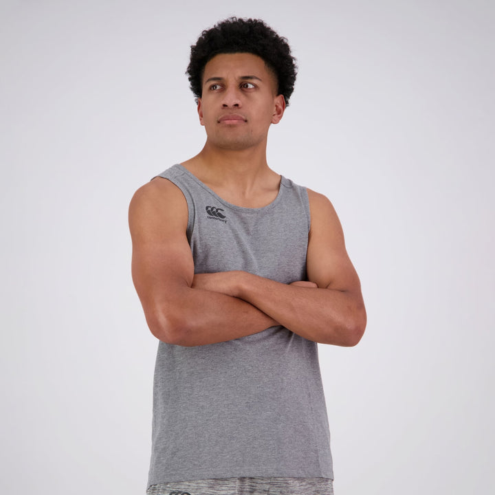 Canterbury Men’s Vapodri Tempo Singlet Grey Marl