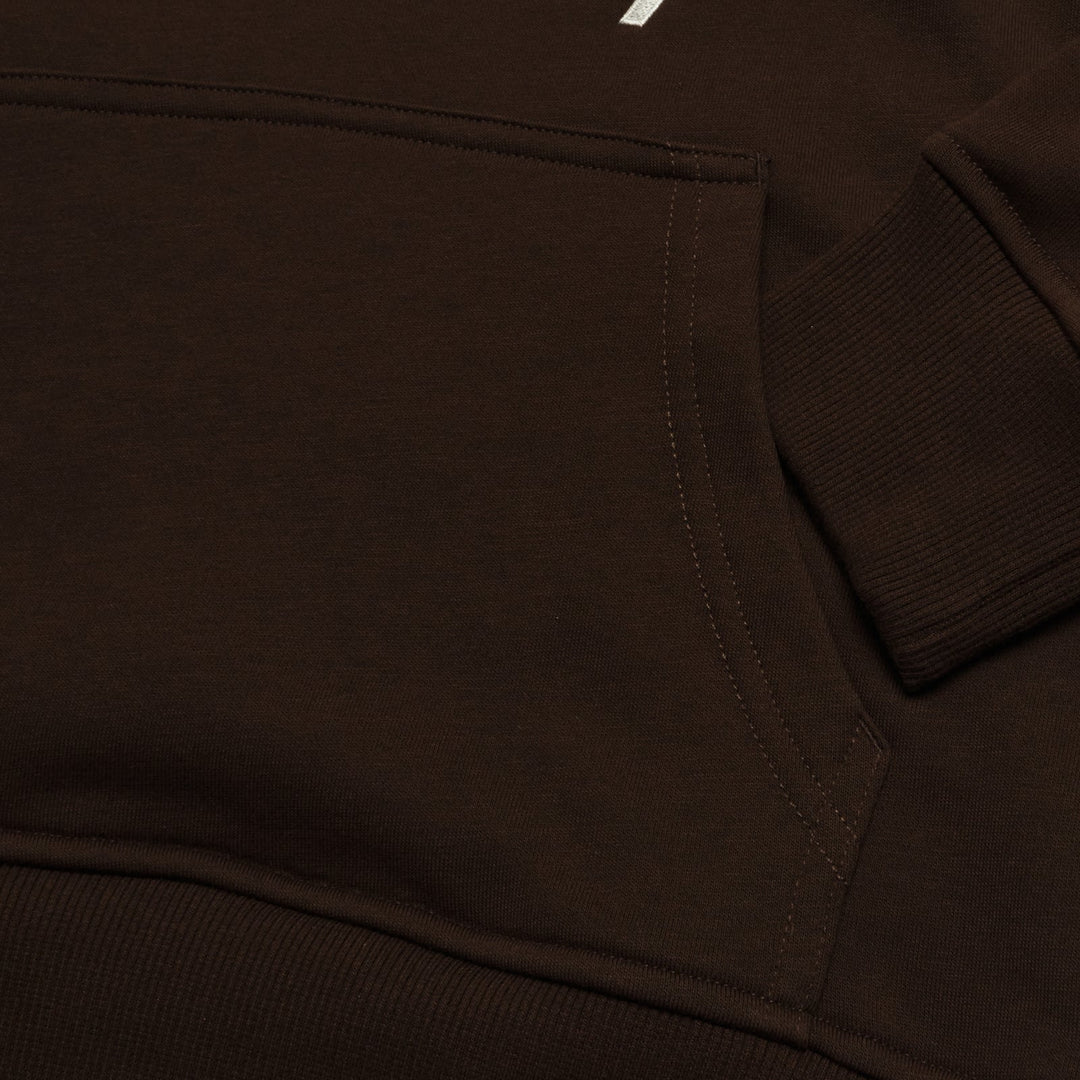 Sweat à capuche unisexe Canterbury Junior Uglies marron 