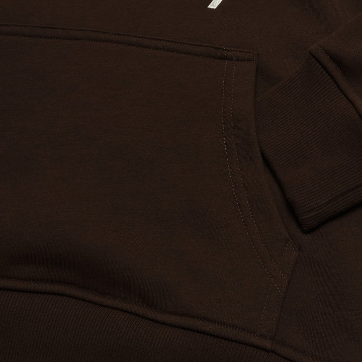 Sweat à capuche unisexe Canterbury Junior Uglies marron 