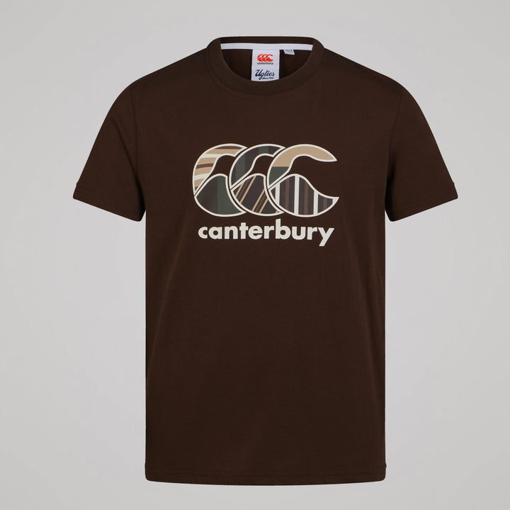 Canterbury Junior Unisex Uglies T-Shirt Brown