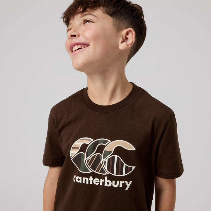 Canterbury Junior Unisex Uglies T-Shirt Brown