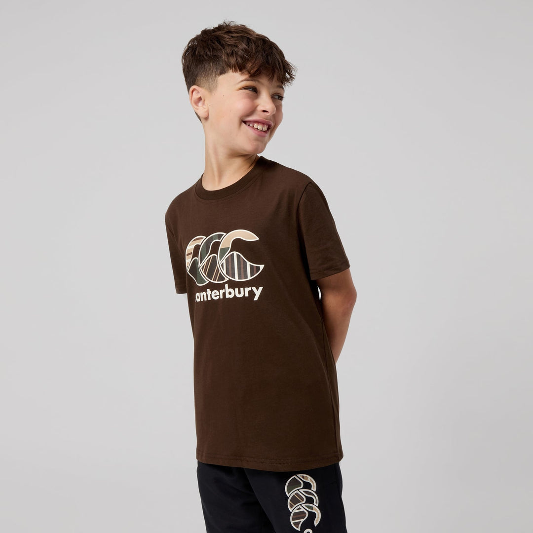 Canterbury Junior Unisex Uglies T-Shirt Brown