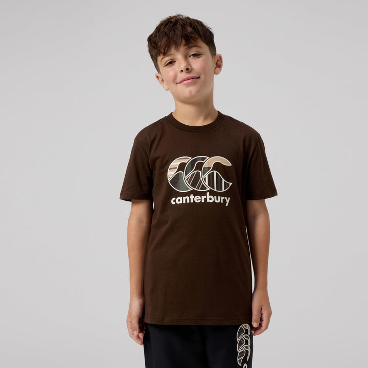 Canterbury Junior Unisex Uglies T-Shirt Brown