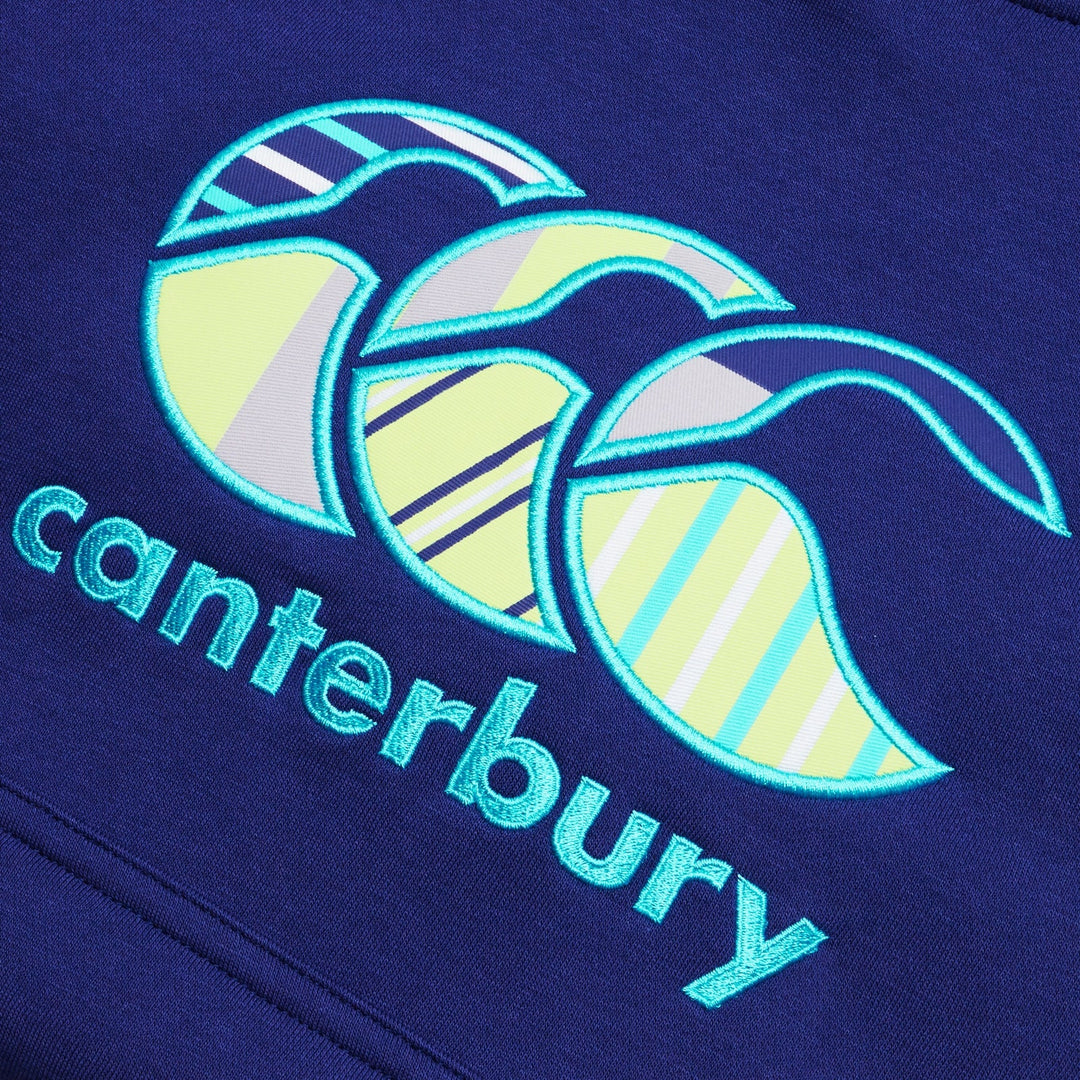 Sweat à capuche unisexe Canterbury Junior Uglies bleu marine 