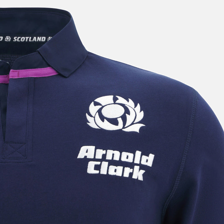 Macron Scotland Rugby Cotton Home Shirt Short Sleeve