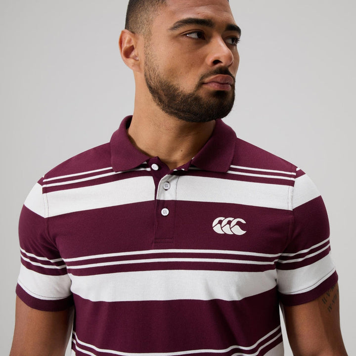 Canterbury Fundamentals Engineered Stripe Polo Men