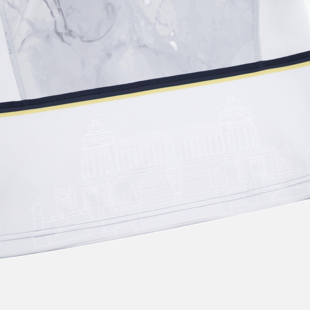 Maillot de rugby extérieur Macron WRWC 2025 Italie pour femme, coupe slim