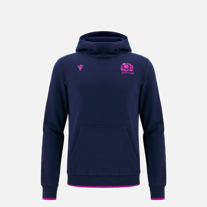 Sweat à capuche de voyage Macron Écosse Rugby 2025/26 pour enfants