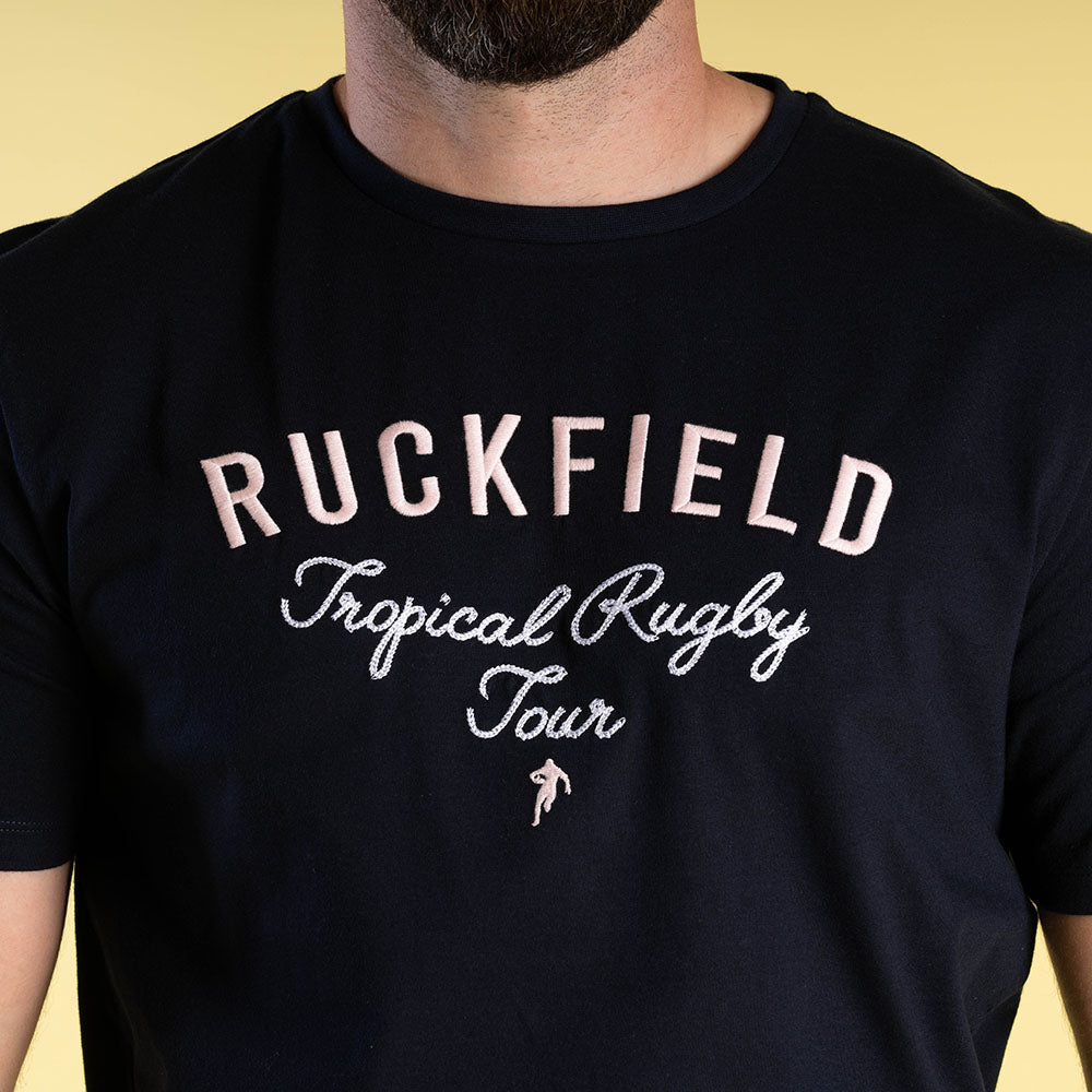 T-Shirt Ruckfield Tropical Rugby Marine