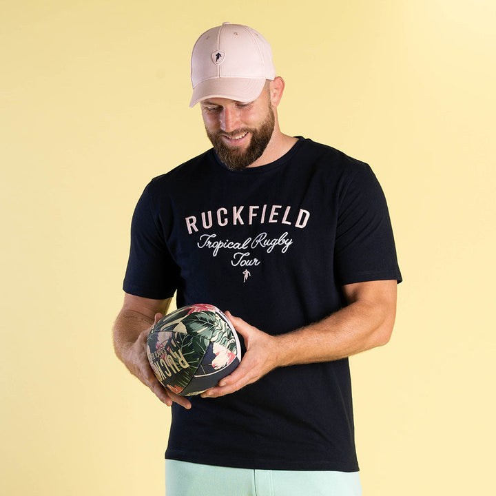 T-Shirt Ruckfield Tropical Rugby Marine