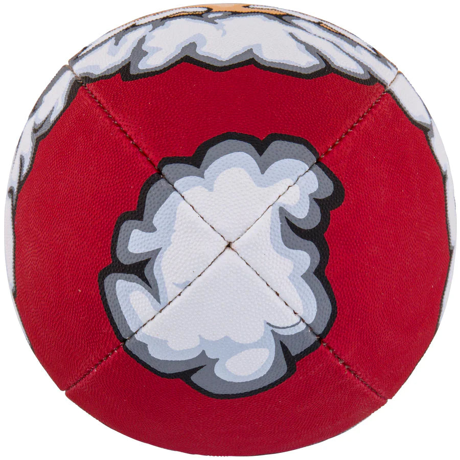 Ballon de rugby Gilbert Christmas Santa, taille 5