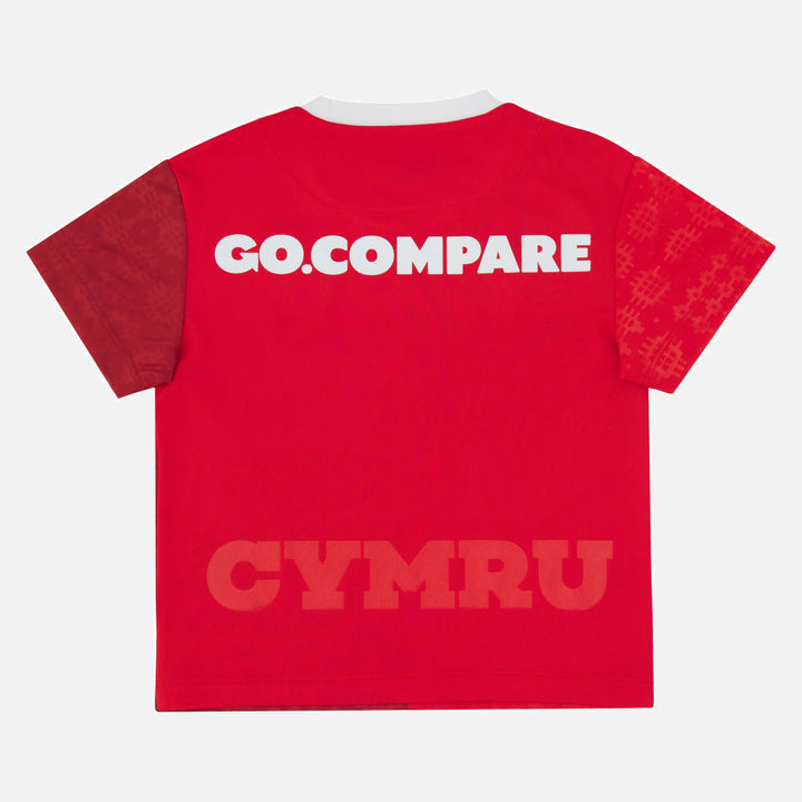 Maillot de rugby Macron Pays de Galles domicile 2025/26 pour bébé