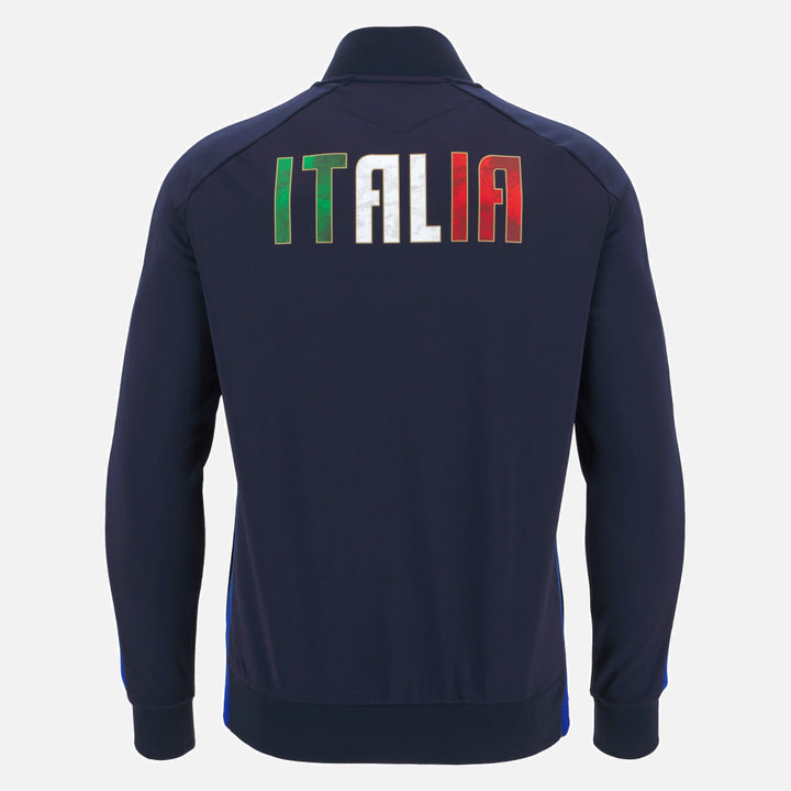 Veste Athleisure Anthem Macron Italie Rugby 2025/26