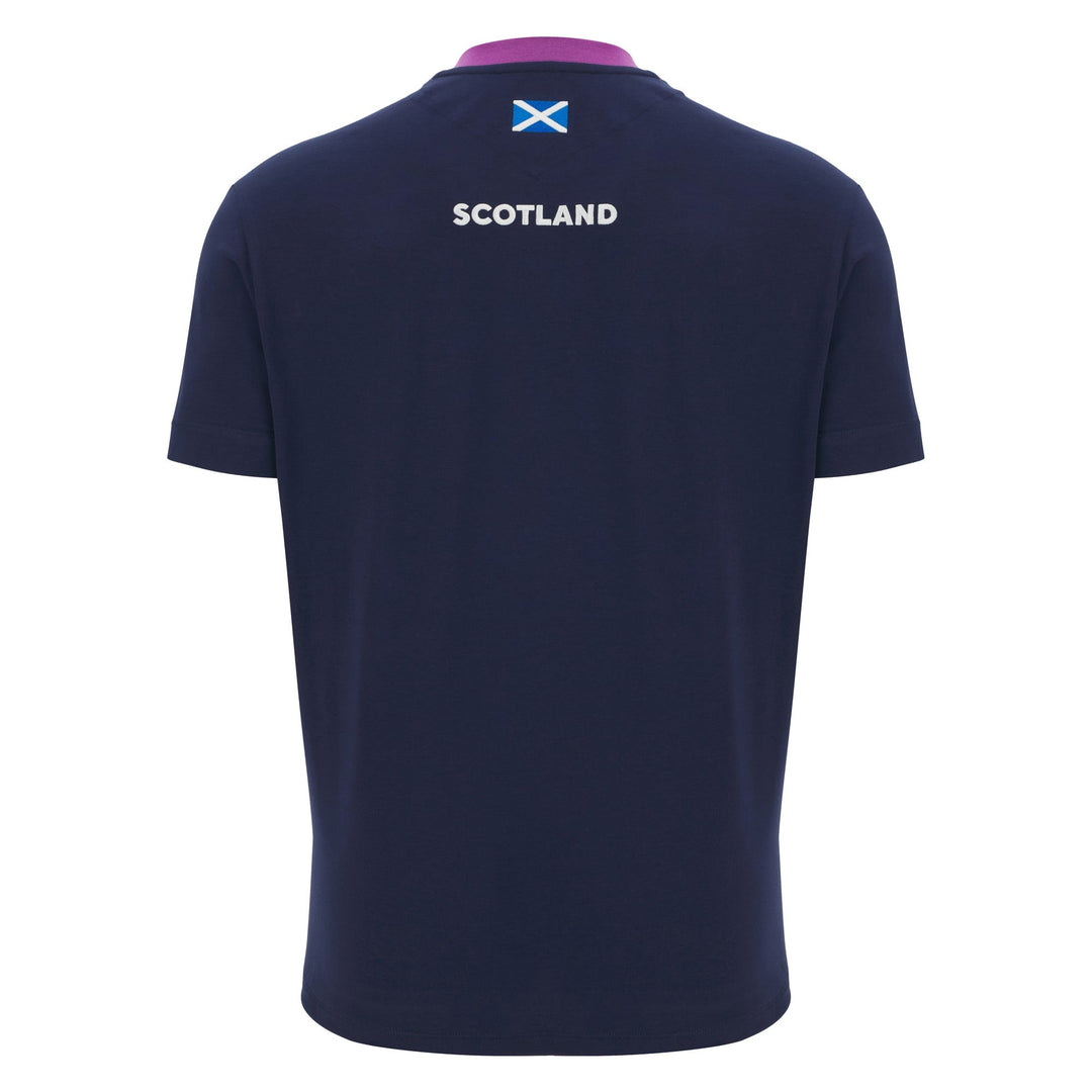 T-shirt Macron Écosse Rugby 2025/26 en coton pour homme