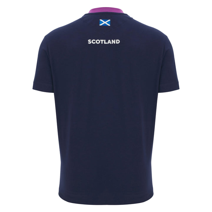 T-shirt Macron Écosse Rugby 2025/26 en coton pour homme