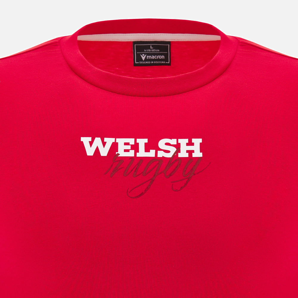 T-shirt Macron Rugby Pays de Galles 2025/26 pour homme
