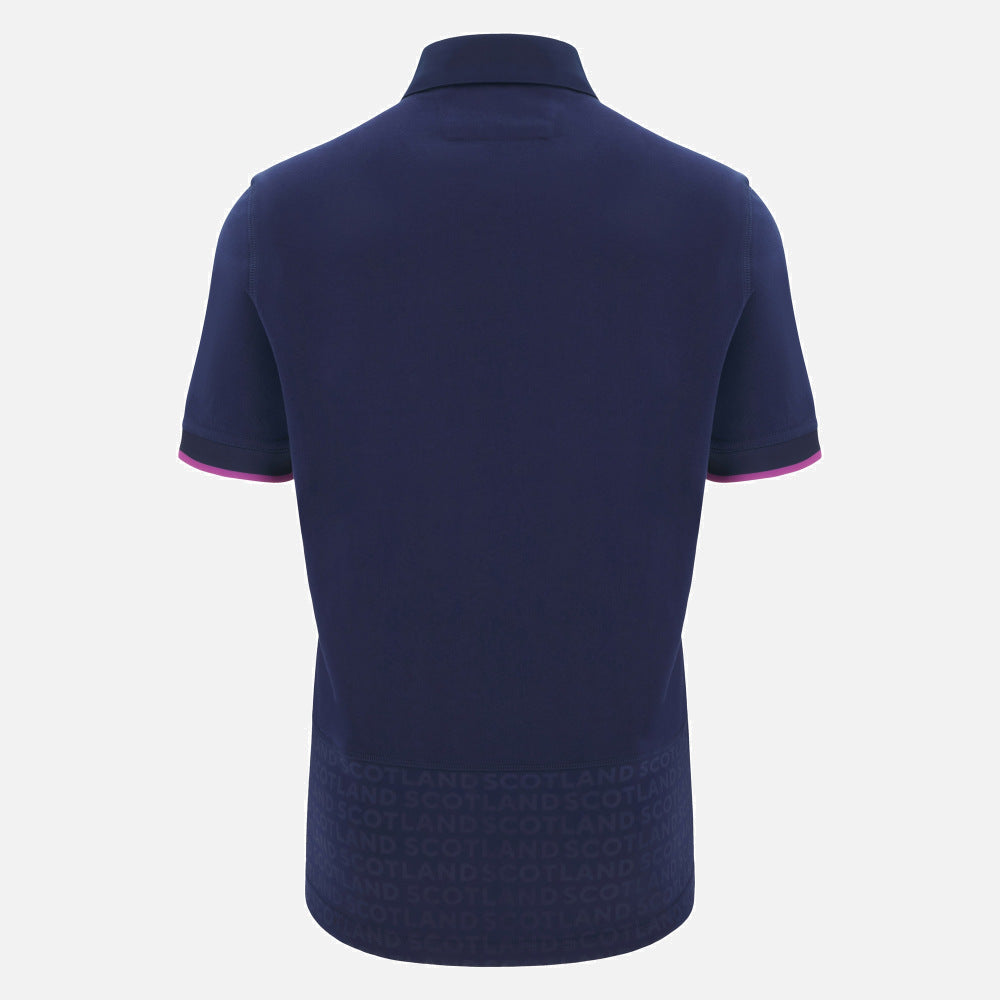 Macron Scotland Rugby Cotton Home Shirt Short Sleeve